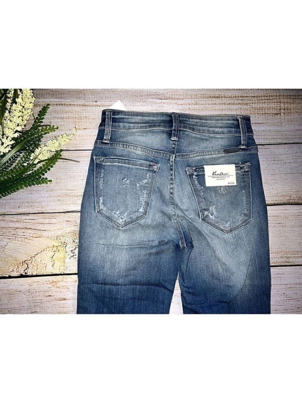 KanCan Distressed Skinny Jeans (Sz 0) - Picture 4 of 5